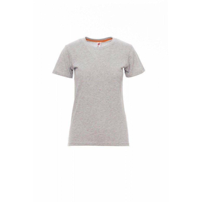 T-shirt Sunset Femme Col rond à manches courtes...
