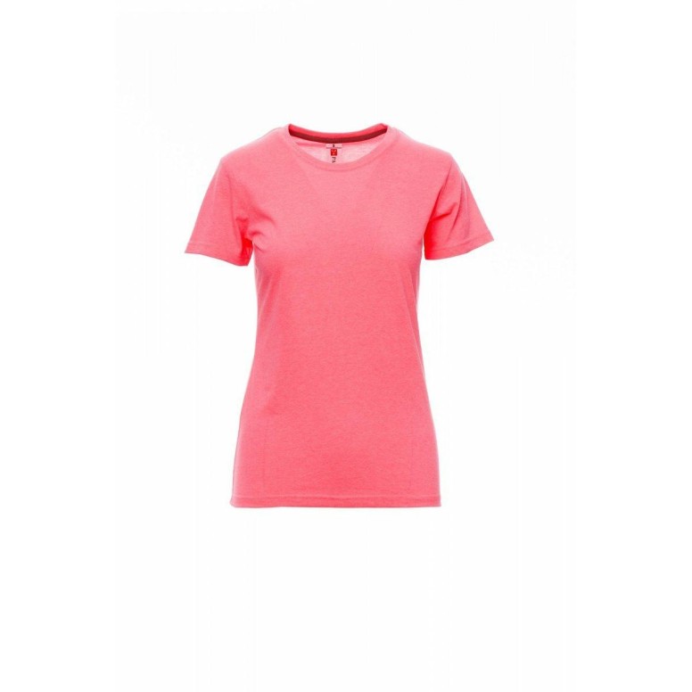 T-shirt Sunset Femme Col rond à manches courtes...