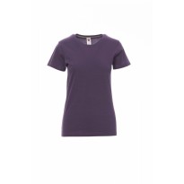 T-shirt Sunset Femme Col rond à manches courtes en coton - Payper AY 7446