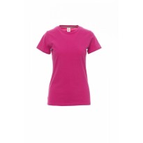 T-shirt Sunset Femme Col rond à manches courtes en coton - Payper AY 7446