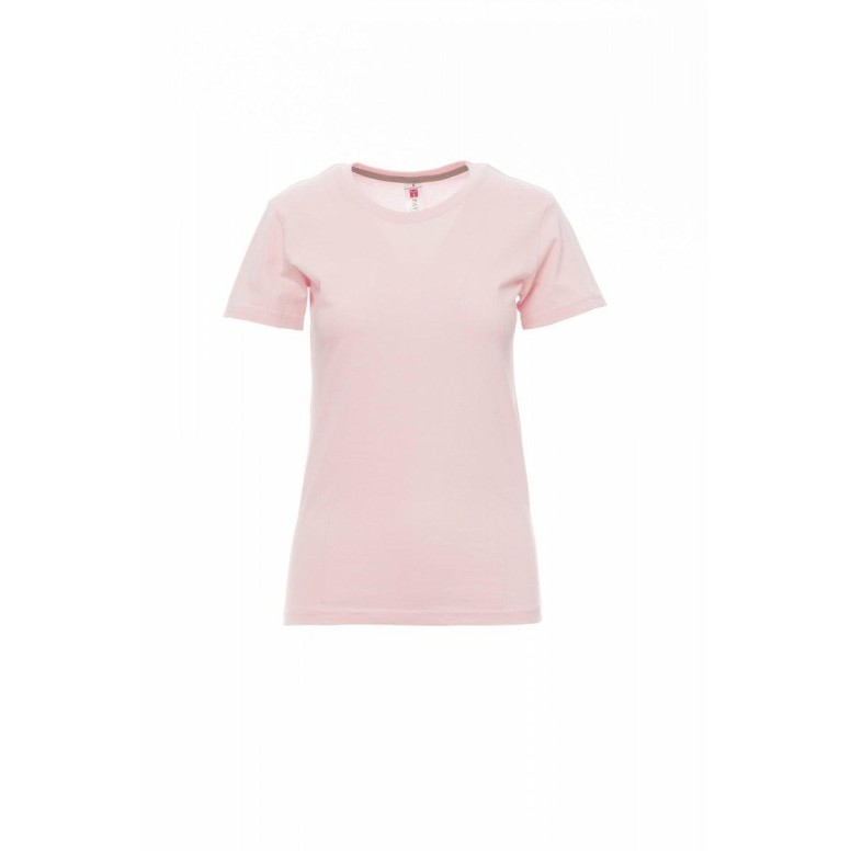 T-shirt Sunset Femme Col rond à manches courtes...
