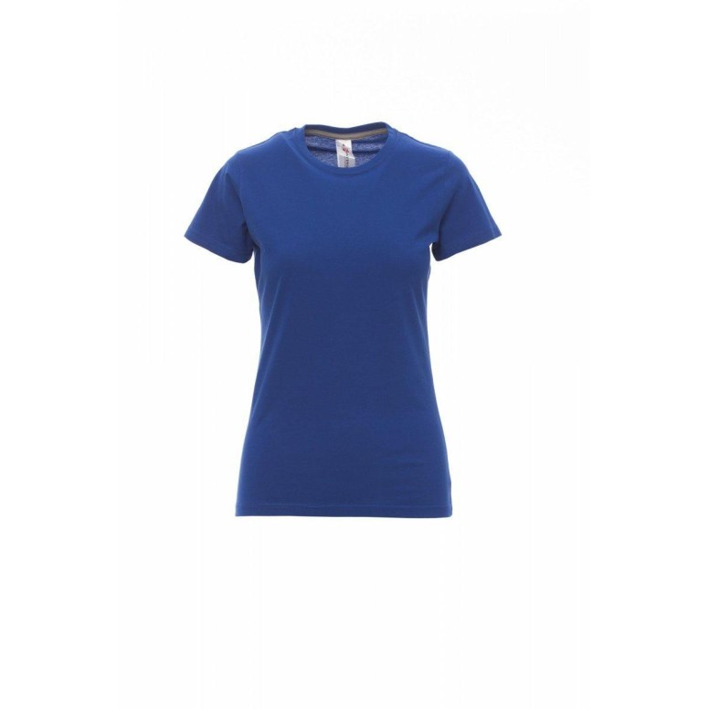 T-shirt Sunset Femme Col rond à manches courtes...