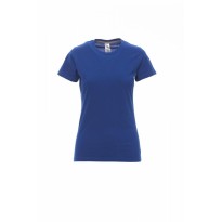 T-shirt Sunset Femme Col rond à manches courtes en coton - Payper AY 7446