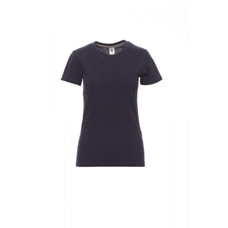 T-shirt Sunset Femme Col rond à manches courtes...