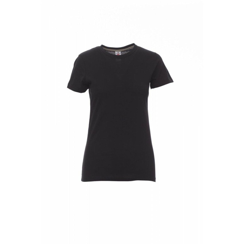 T-shirt Sunset Femme Col rond à manches courtes...