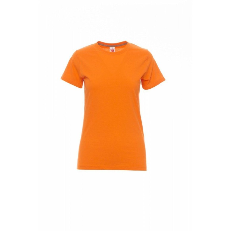 T-shirt Sunset Femme Col rond à manches courtes...
