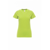 T-shirt Sunset Femme Col rond à manches courtes en coton - Payper AY 7446