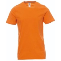 T-shirt Sunset Col rond à manches courtes en coton - Payper AY 7443