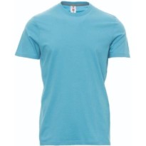 T-shirt Sunset Col rond à manches courtes en coton - Payper AY 7443