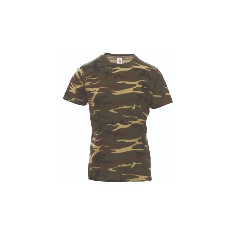 T-shirt Sunset Col rond à manches courtes en...