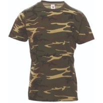 T-shirt Sunset Col rond à manches courtes en coton - Payper AY 7443