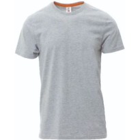 T-shirt Sunset Col rond à manches courtes en coton - Payper AY 7443